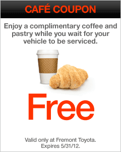 Complimentary Coffee and Pastry